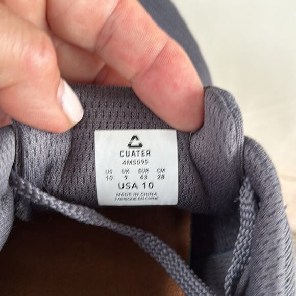 Cuater by Travis Mathew’s Phenom Woven Golf Sneakers Gray Men’s Size 10 - Picture 8 of 8